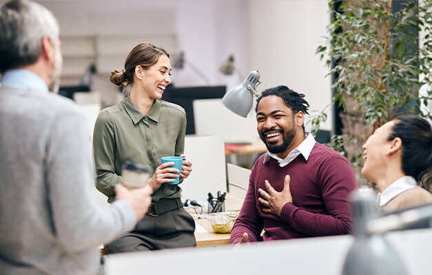 Group of People laughing