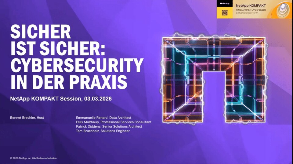 Sicher ist sicher. Cybersecurity in der Praxis