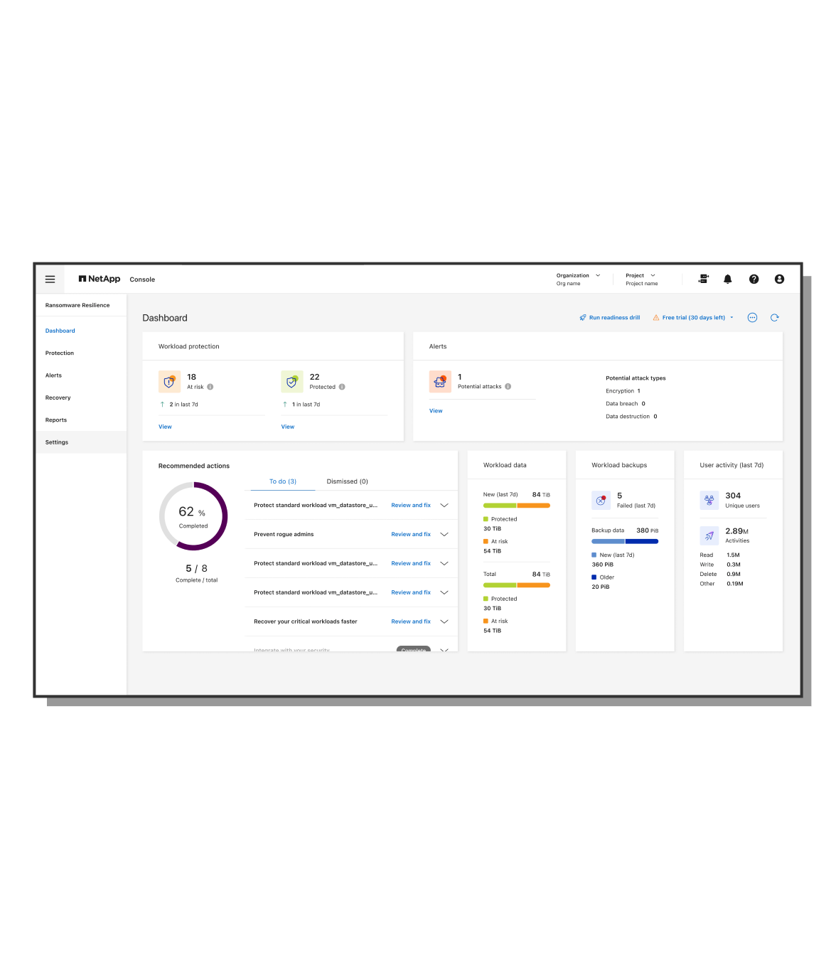 Ransomware-Schutz durch KI-basierte Erkennung | NetApp BlueXP
