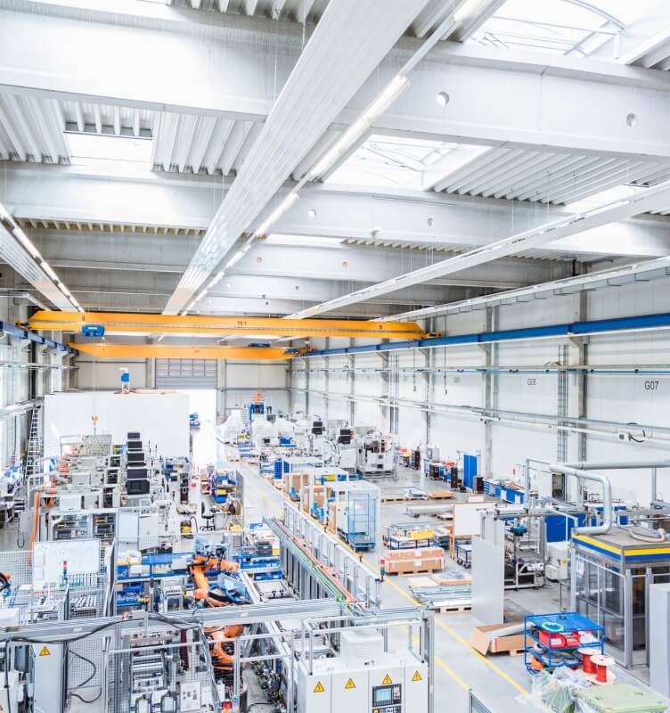 Interior del almacén STRAMA