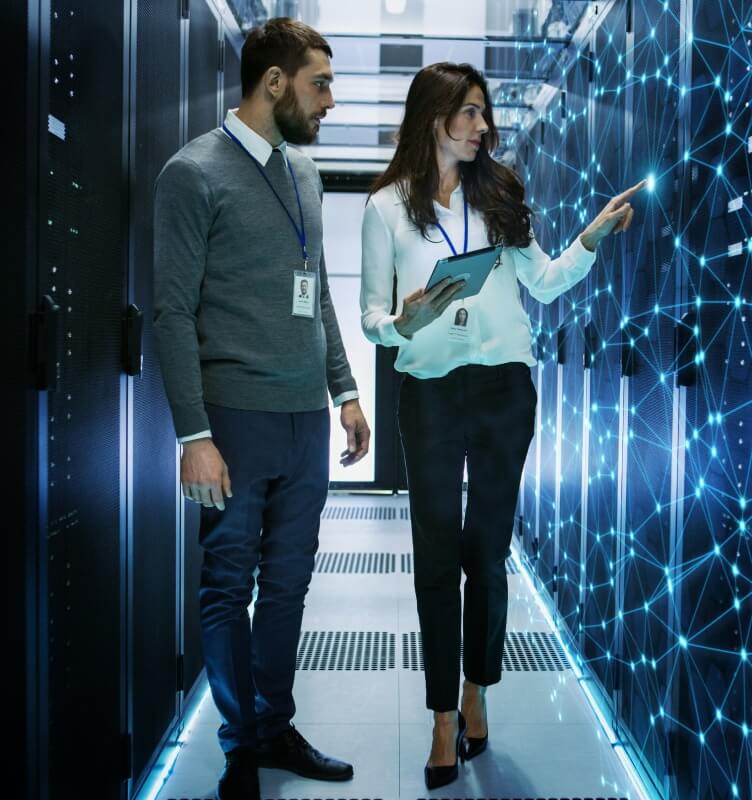 Infrastruttura dati AI industriale con NVIDIA.