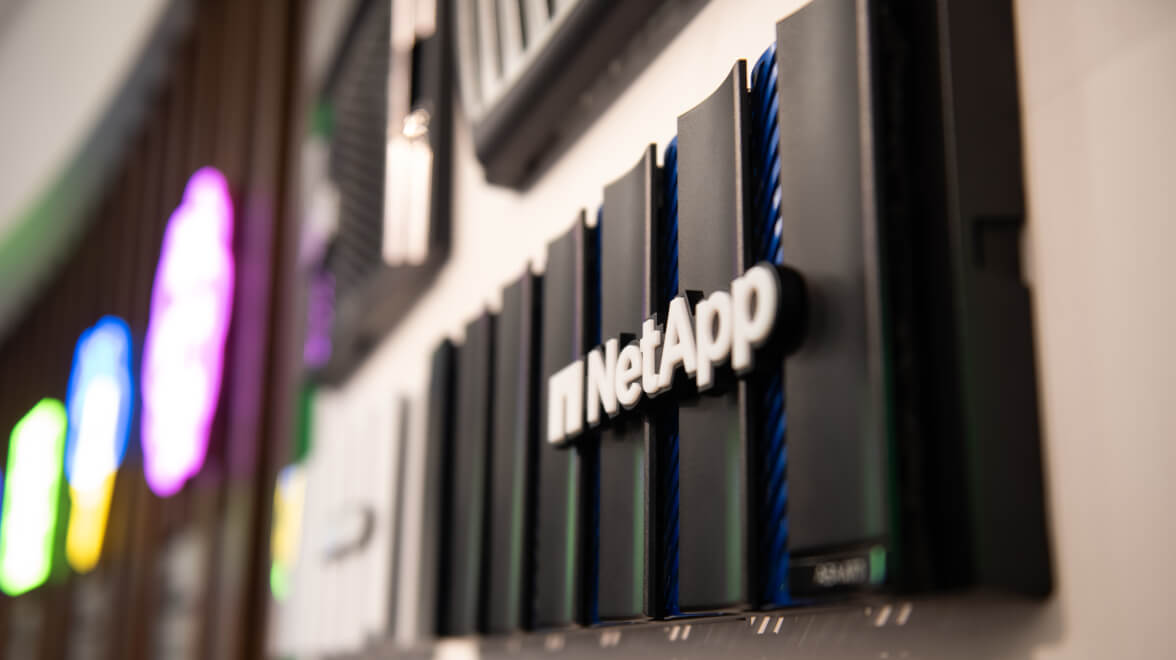 NetAppのストレージ デバイス