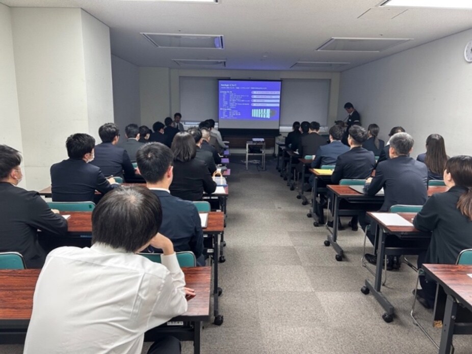 Classroom with students