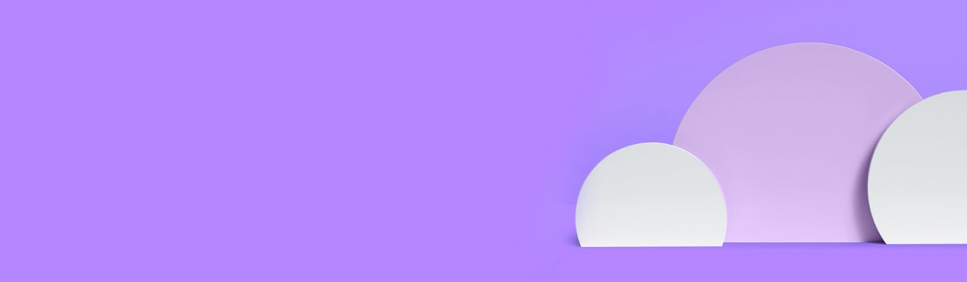 purple disc objects stuck together