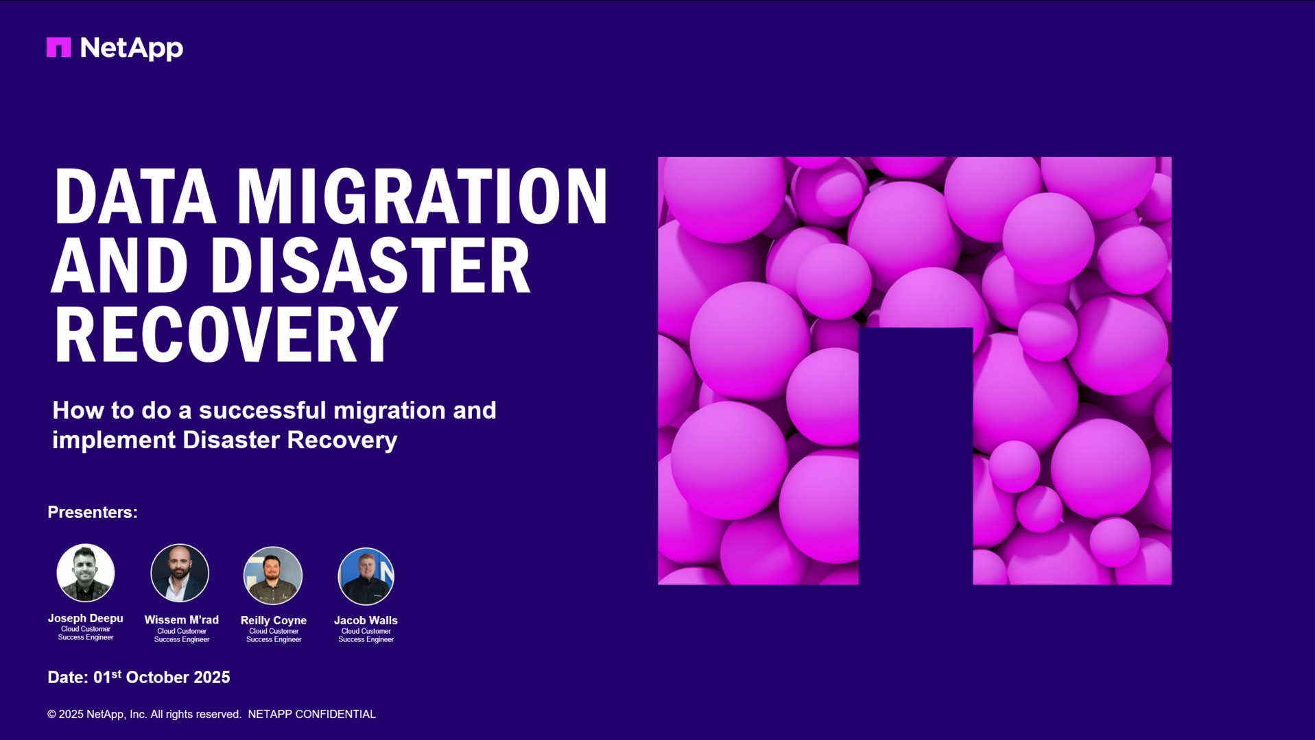 BlueXP disaster recovery and data migration | NetApp Video