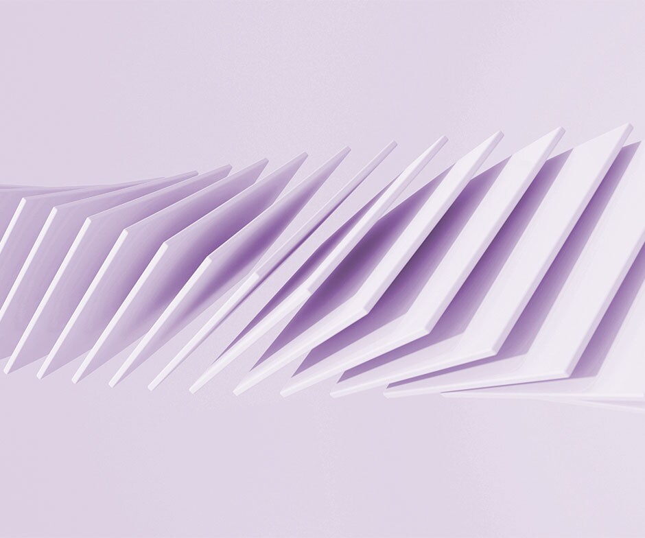 light purple abstract shapes