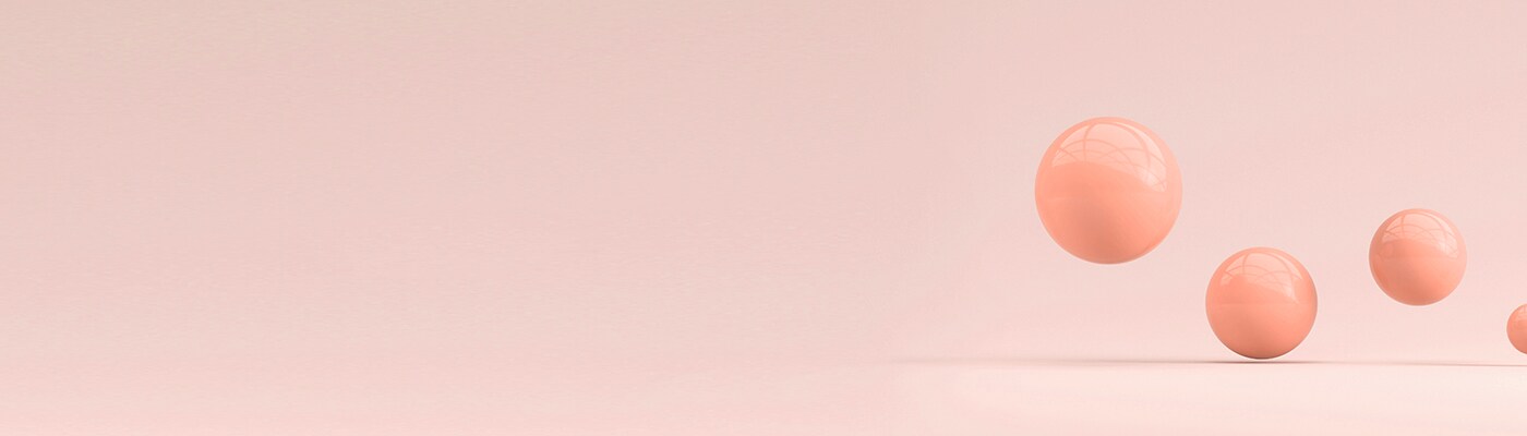 four bouncing pink balls