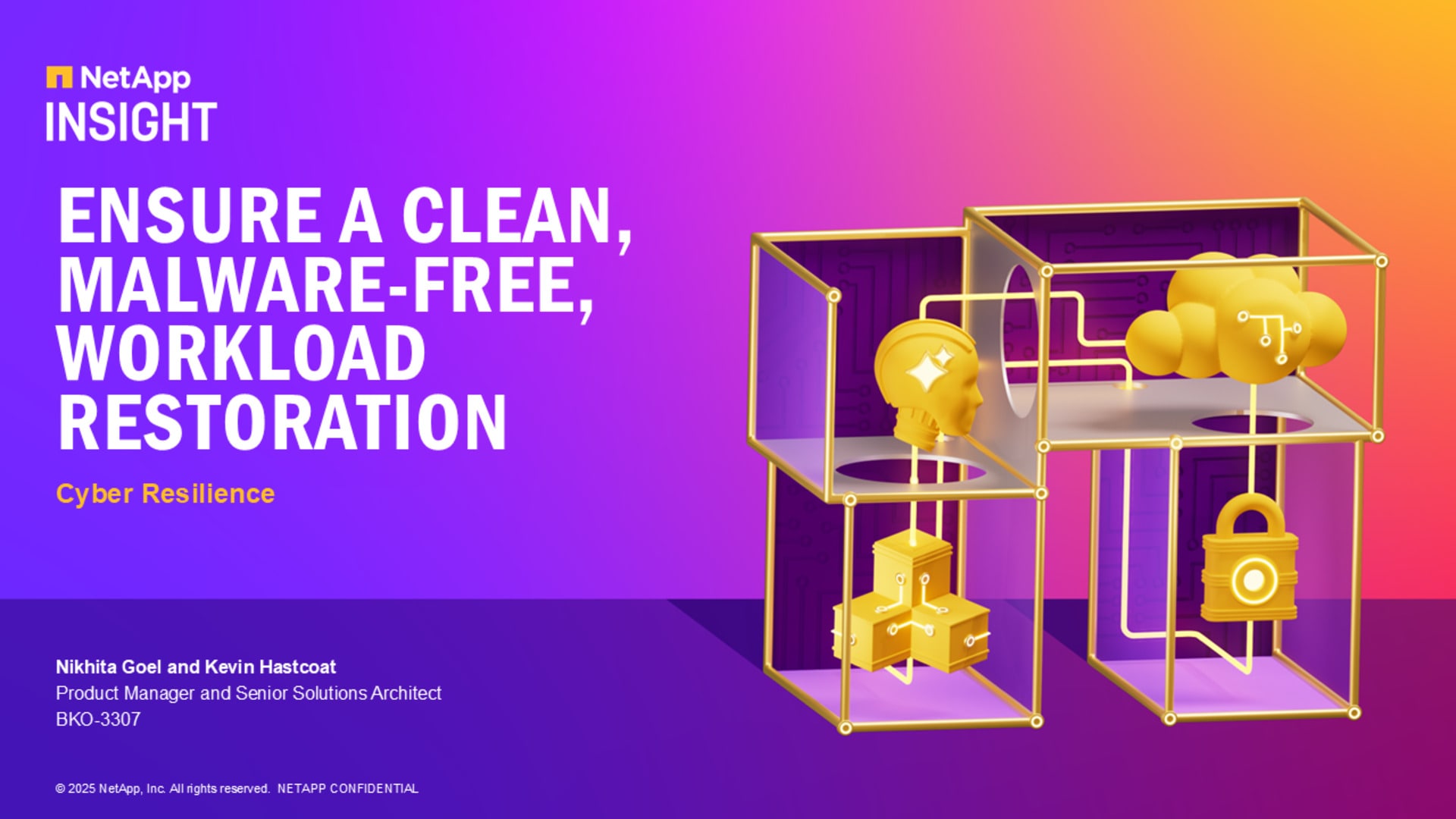 Ensure a clean, malware-free, workload restoration | NetApp Video