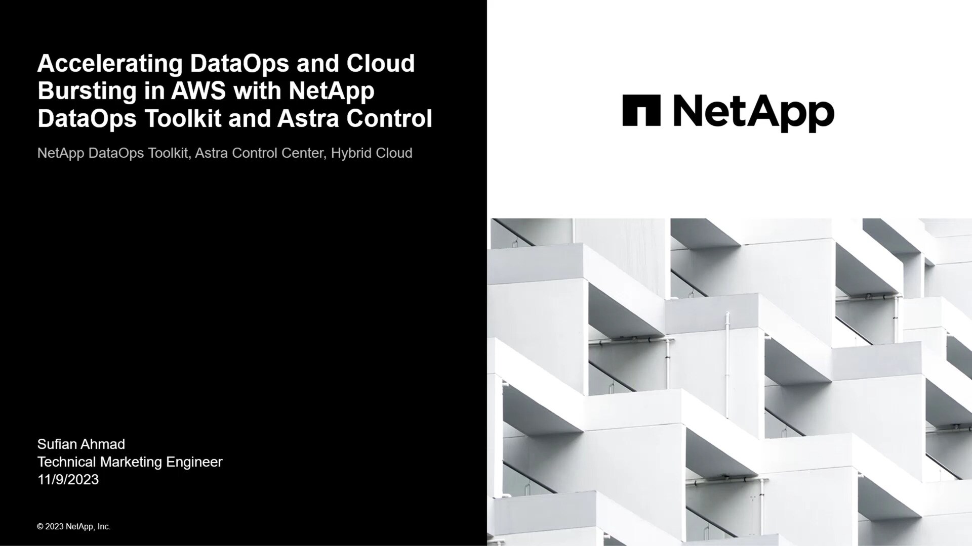 JupyterLab cloud bursting with NetApp DataOps Toolkit and Astra Control ...
