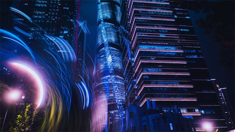 Data traveling across a modern infrastructure