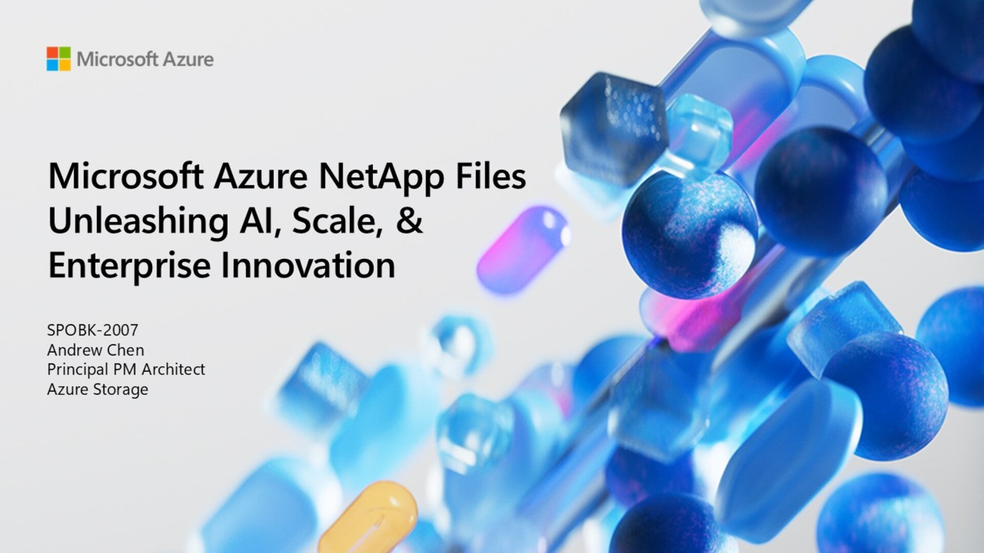 Microsoft Azure NetApp Files - Unleashing AI, scale, and enterprise ...