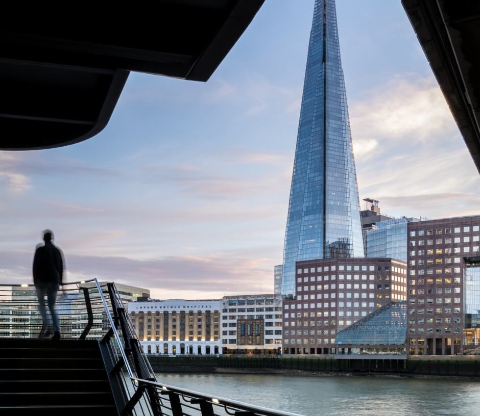 Buildings and waterways 