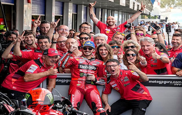 Ducati motorcycle racing team