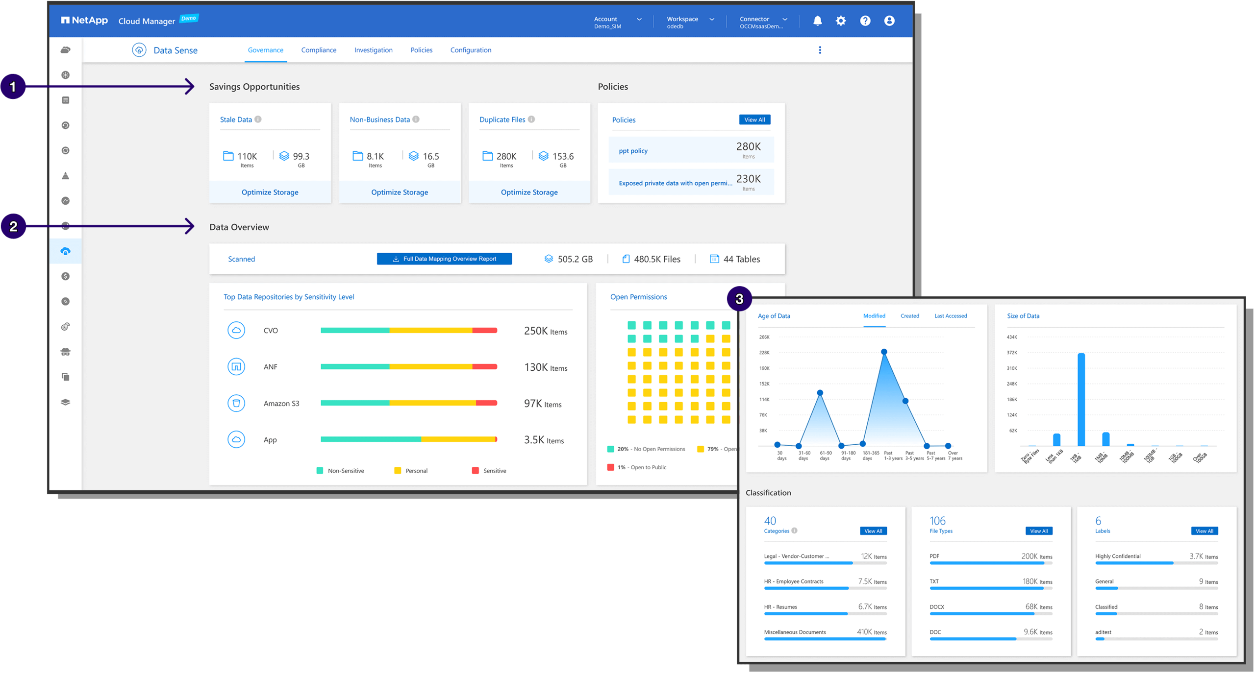 Data Classification & Data Mapping | BlueXP by NetApp