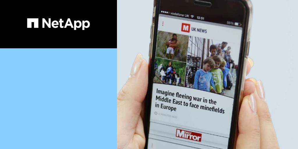 Trinity Mirror NetApp ONTAP Cloud Case Study NetApp