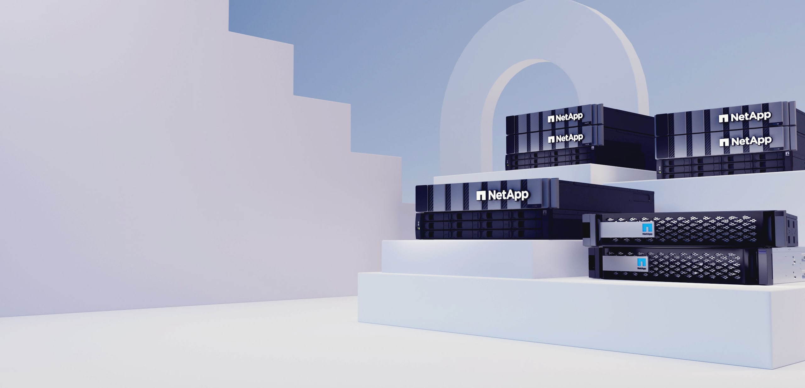 Arrays de storage NetApp FAS para storage flash híbrido | NetApp