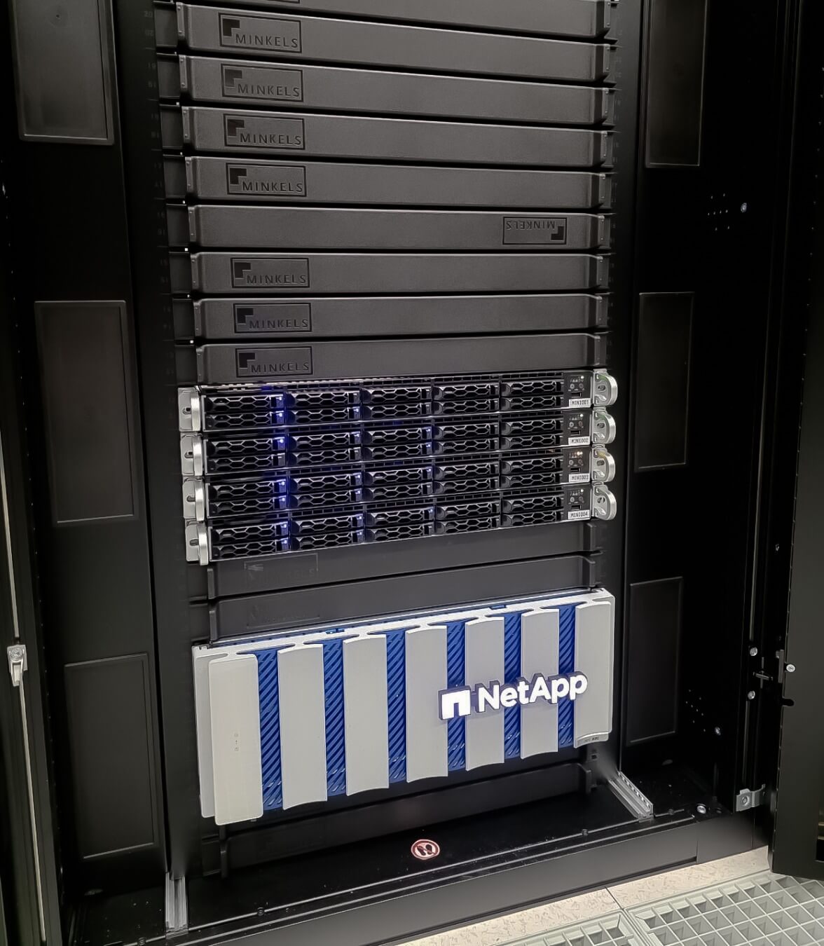 NetApp dispositivo empilhado