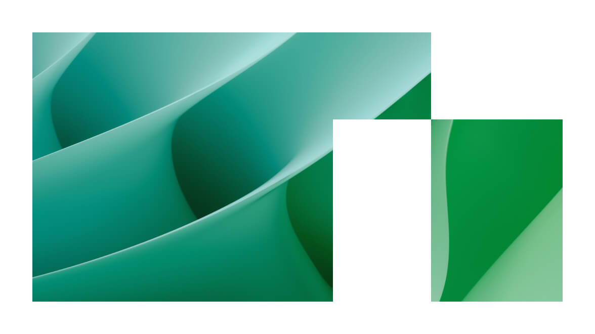 fundo de animação de ondas verdes