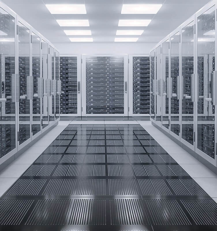 資料伺服器機房視圖